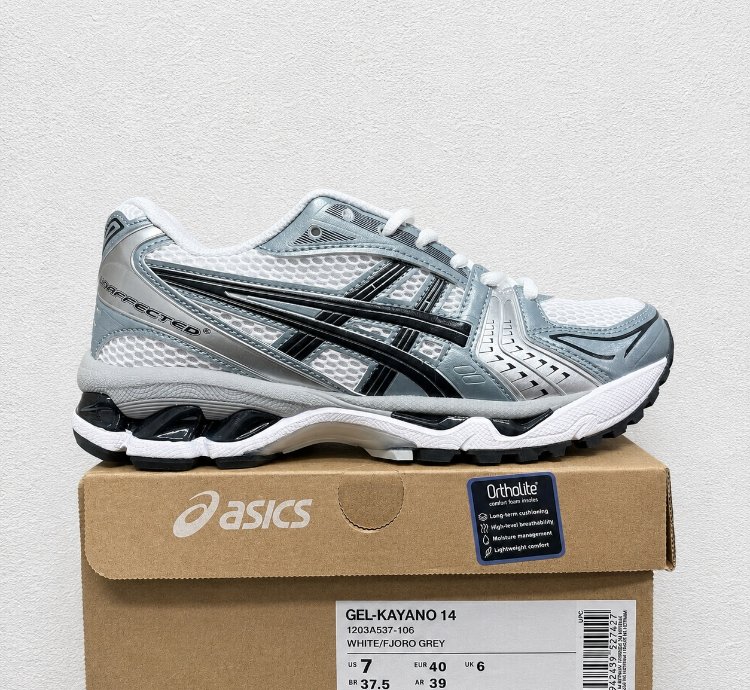 Asics Gel-kayano 14 White Fjord Grey
