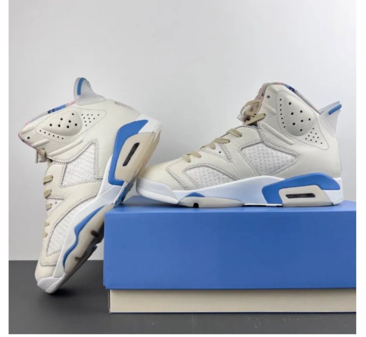 Air Jordan 6 Retro Sport Blue Shoes Sneakers