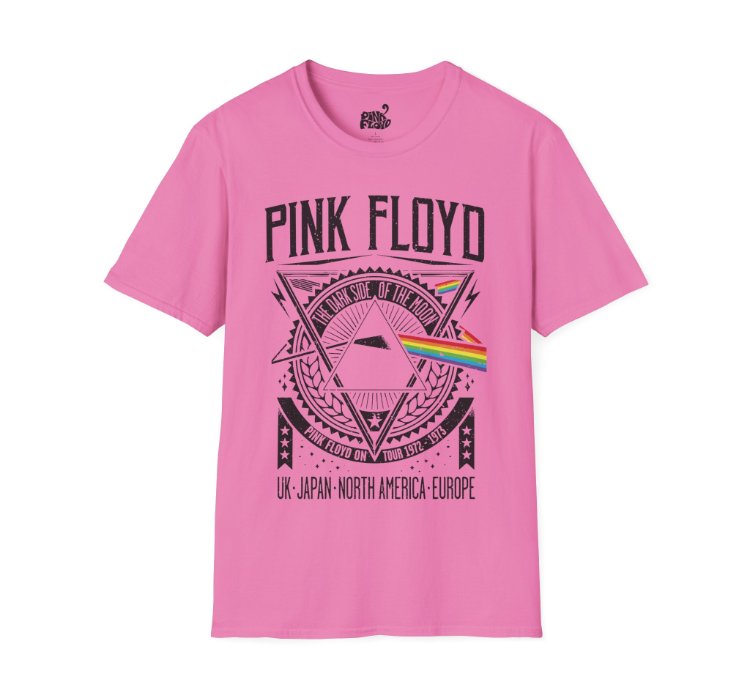 Pink Floyd World Tour Pink T-shirt - Size Usa