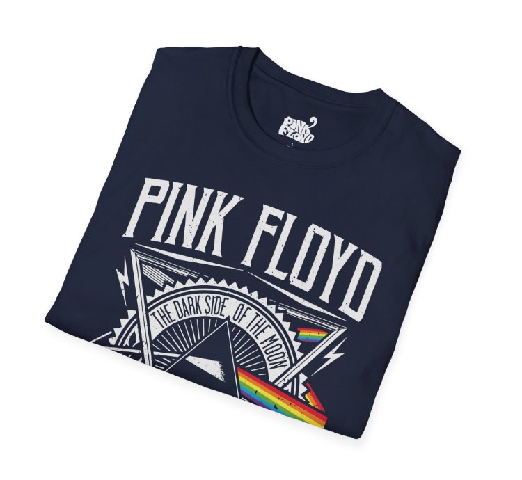 Pink Floyd World Tour Navy T-shirt - Size Usa