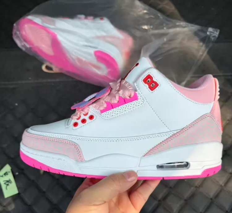 Air Jordan 3 Spring Flowers Shoes Sneakers