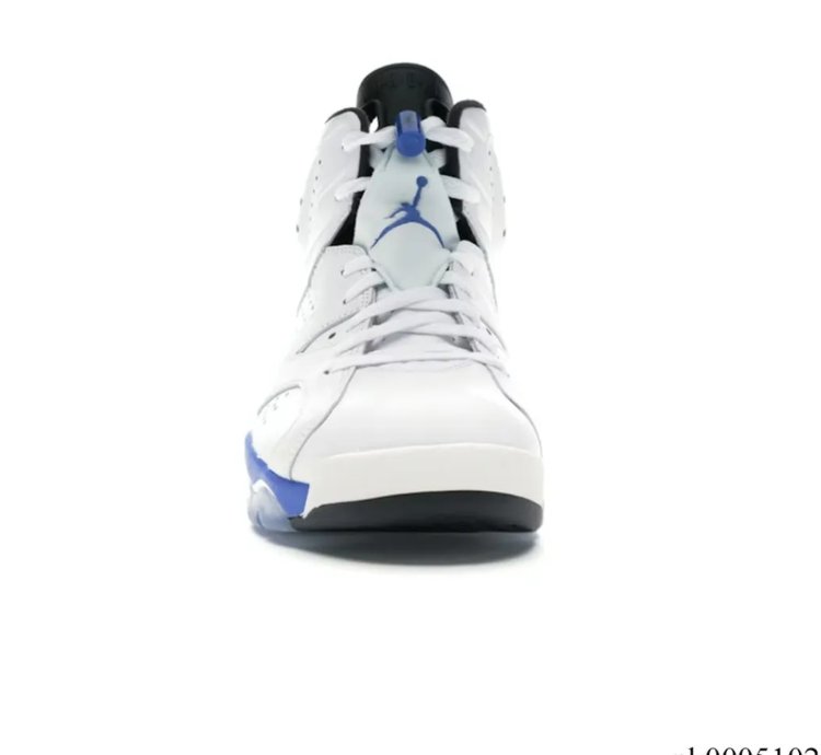 Air Jordan 6 Retro Sport Blue Shoes Sneakers