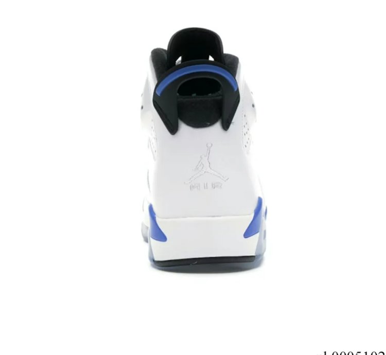 Air Jordan 6 Retro Sport Blue Shoes Sneakers