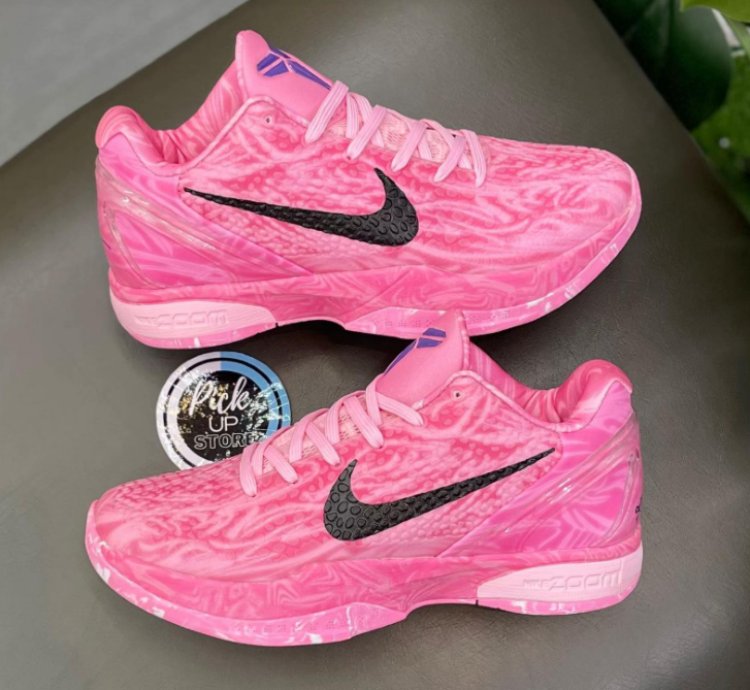 Kobe 6 Protro Pink Rosa Talla Aunt Pearl