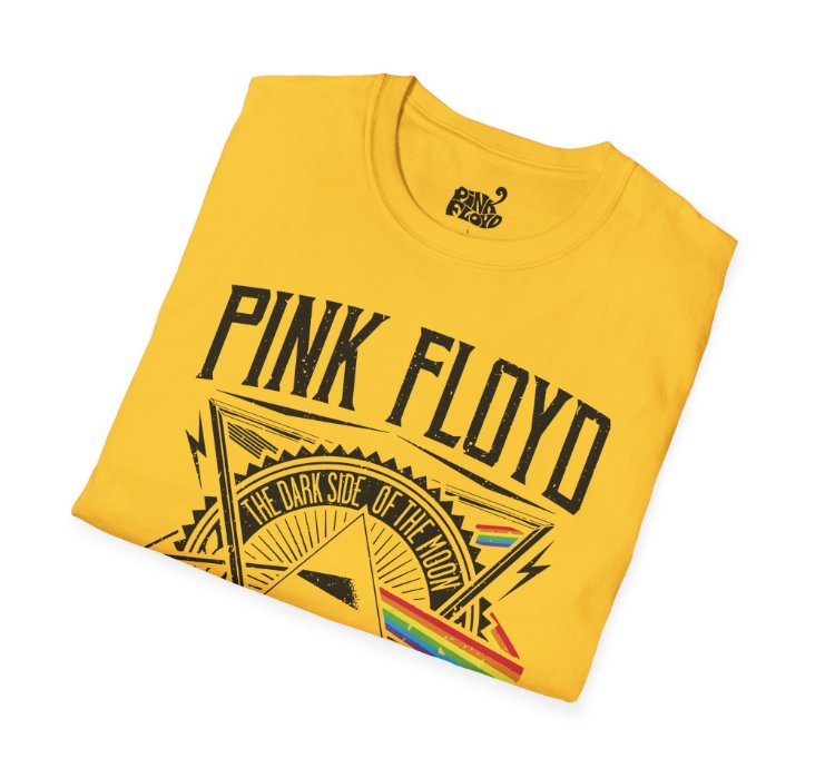 Pink Floyd World Tour Gold T-shirt - Size Usa