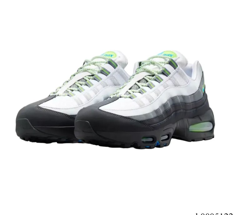 Air Max 95 Green Apple Photo Blue Shoes Sneakers - Nk0005122