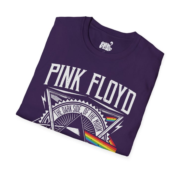 Pink Floyd World Tour Purple T-shirt - Size Usa