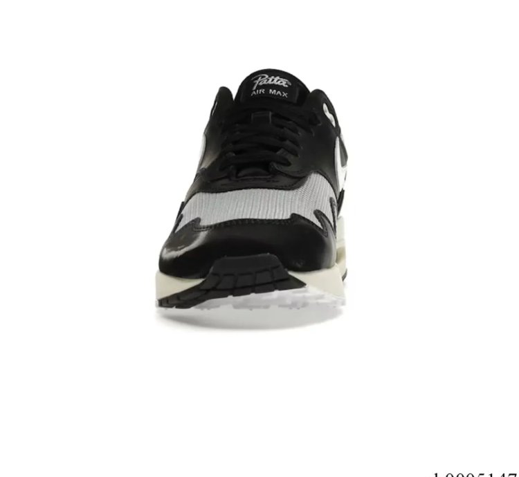 Air Max 1 Patta Waves Black Without Bracelet Shoes Sneakers