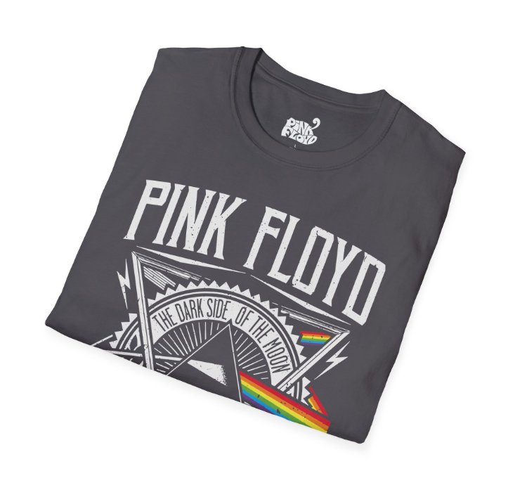 Pink Floyd World Tour Charcoal T-shirt - Size Usa