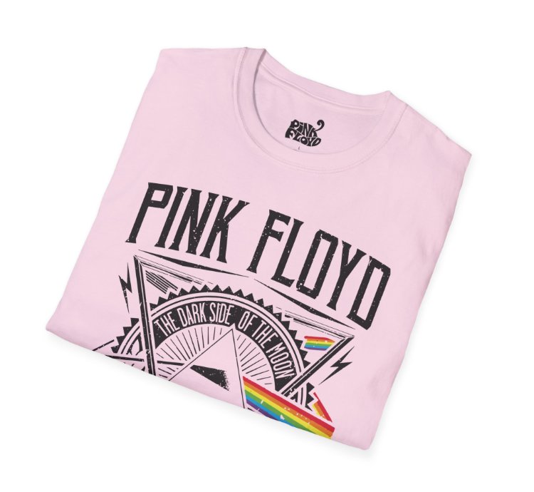 Pink Floyd World Tour Light Pink T-shirt - Size Usa