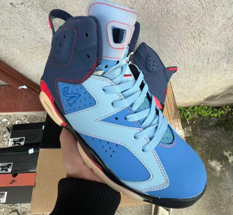 Awake Ny X Air Jordan 6 Midnight Navy Shoes Sneakers