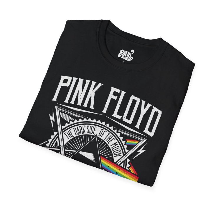Pink Floyd World Tour Black T-shirt - Size Usa