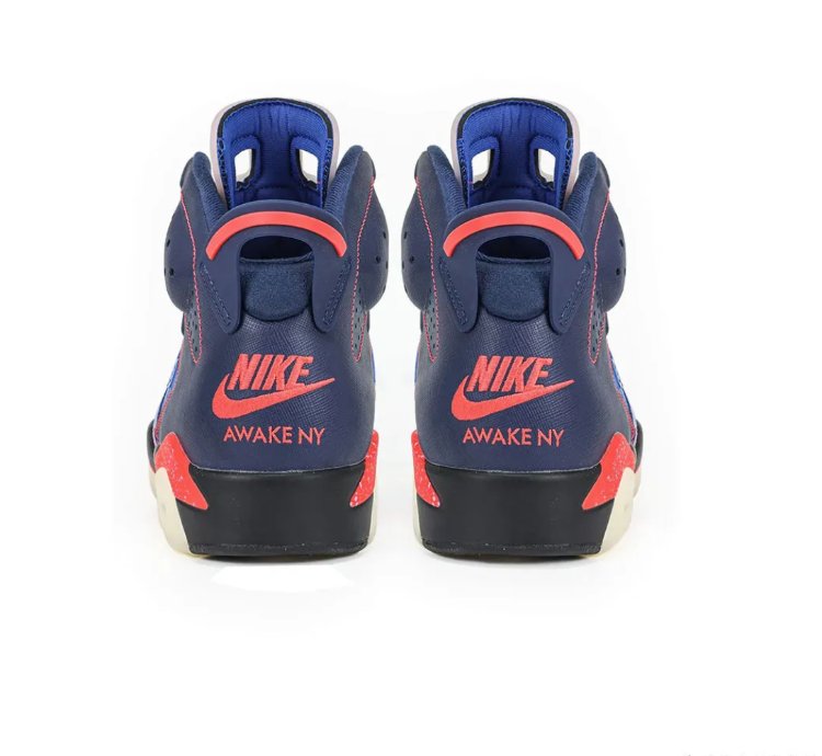Awake Ny X Air Jordan 6 Midnight Navy Shoes Sneakers