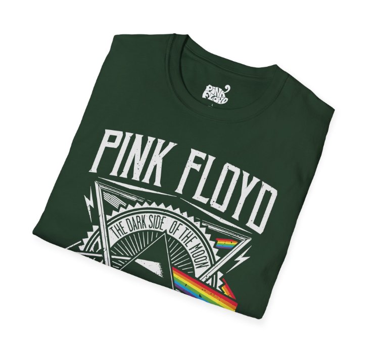 Pink Floyd World Tour Forest Green T-shirt - Size Usa