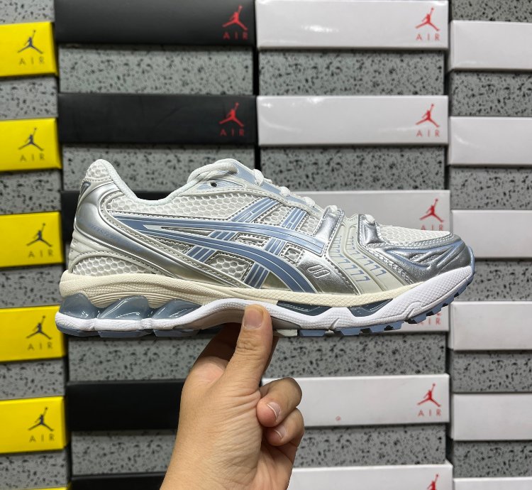 Asics Gel-kayano 14 White Light Navy 1203a537-115