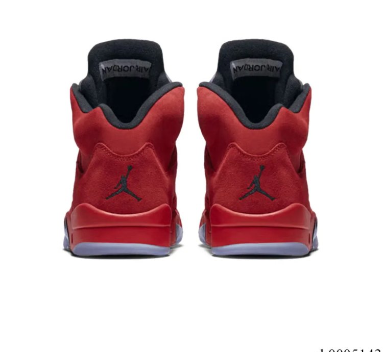 Air Jordan 5 Retro Red Suede Shoes Sneakers
