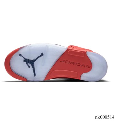 Air Jordan 5 Retro Red Suede Shoes Sneakers