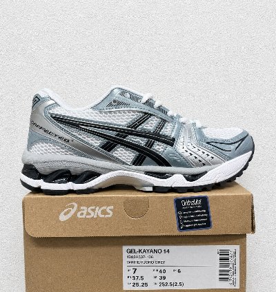 Asics Gel-kayano 14 White Fjord Grey