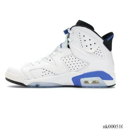 Air Jordan 6 Retro Sport Blue Shoes Sneakers
