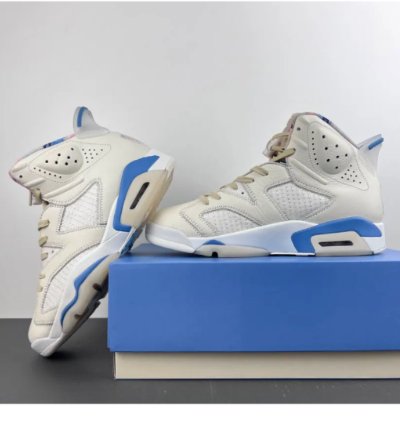 Air Jordan 6 Retro Sport Blue Shoes Sneakers