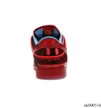 Sb Dunk Low The Wizard Of Oz Ruby Red Slipper Golden Ticket Shoes Sneakers