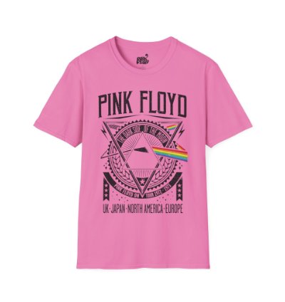 Pink Floyd World Tour Pink T-shirt - Size Usa