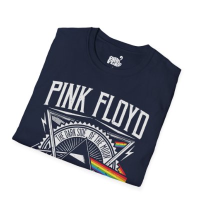 Pink Floyd World Tour Navy T-shirt - Size Usa
