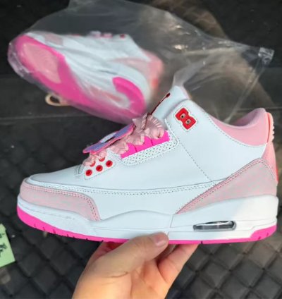 Air Jordan 3 Spring Flowers Shoes Sneakers