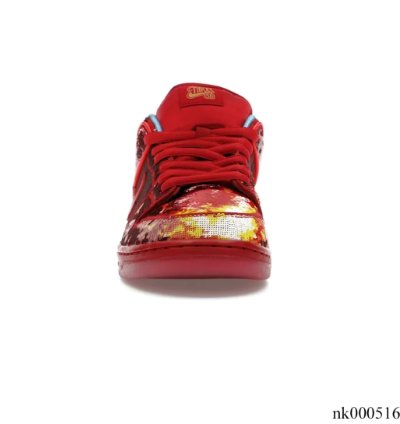 Sb Dunk Low The Wizard Of Oz Ruby Red Slipper Golden Ticket Shoes Sneakers