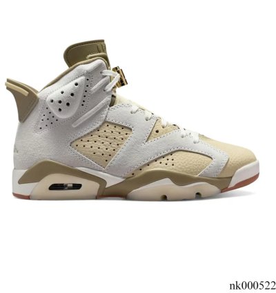 Air Jordan 6 Sail Neutral Olive Shoes Sneakers