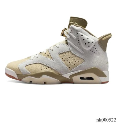 Air Jordan 6 Sail Neutral Olive Shoes Sneakers