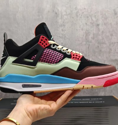 J Balvin X Air Jordan 4 Multicolor Shoes Sneakers