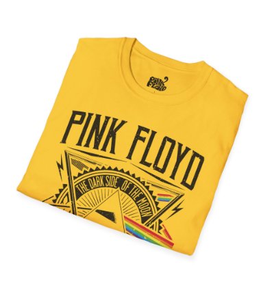 Pink Floyd World Tour Gold T-shirt - Size Usa