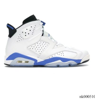 Air Jordan 6 Retro Sport Blue Shoes Sneakers