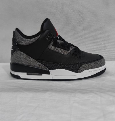 Levis X Aj 3 Black Denim Shoes Sneakers