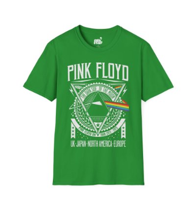 Pink Floyd World Tour Green T-shirt - Size Usa