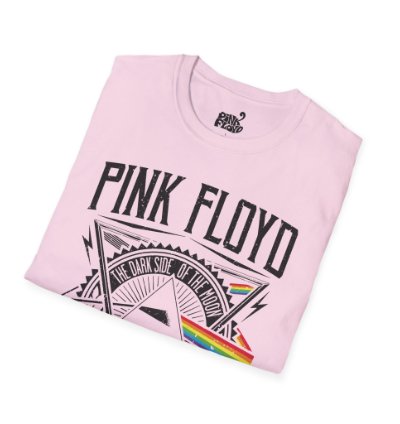 Pink Floyd World Tour Light Pink T-shirt - Size Usa