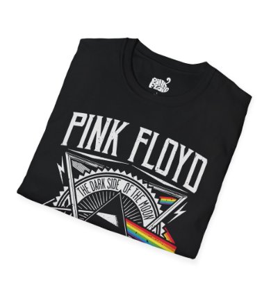 Pink Floyd World Tour Black T-shirt - Size Usa