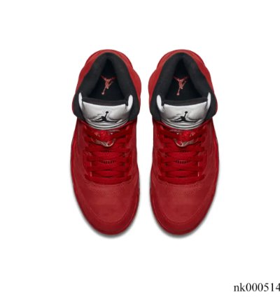 Air Jordan 5 Retro Red Suede Shoes Sneakers
