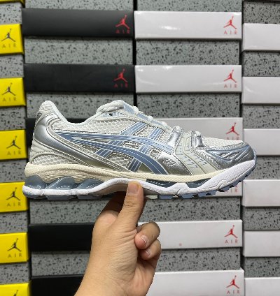 Asics Gel-kayano 14 White Light Navy 1203a537-115