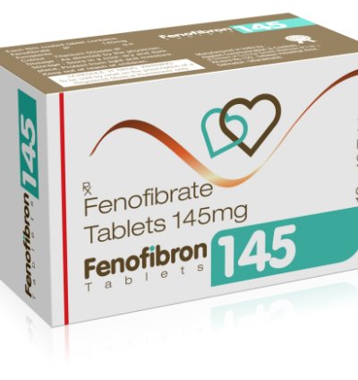 Fenofibrate Tablets 145 Mg Used For To Reduce And Treat High Cholesterol And Triglyceride