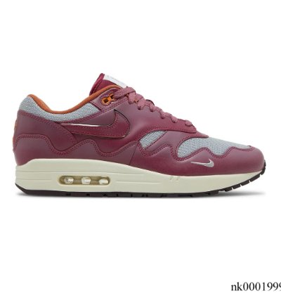 Air Max 1 Patta Waves Black without Bracelet Shoes Sneakers