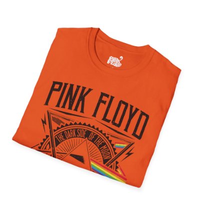 Pink Floyd World Tour Orange T-shirt - Size Usa