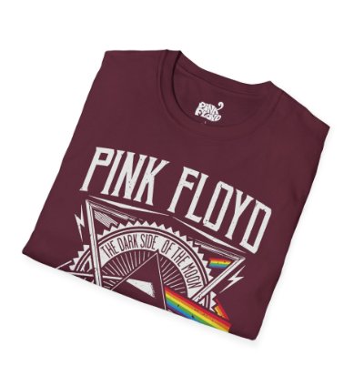 Pink Floyd World Tour Maroon T-shirt - Size Usa