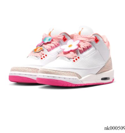 Air Jordan 3 Spring Flowers Shoes Sneakers