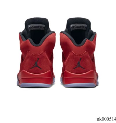 Air Jordan 5 Retro Red Suede Shoes Sneakers