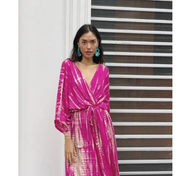 Maxi Kimono Jacket For Women Soft Rayon Lounge And Resort Wear