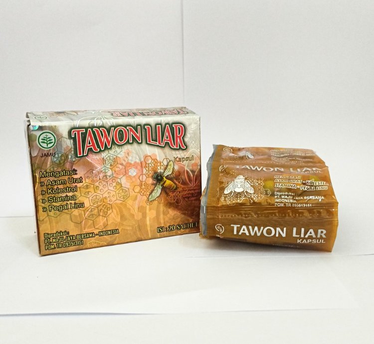 Tawon Liar Wild Wasp Capsules Original Product Herbs For Gout Stamina Immune