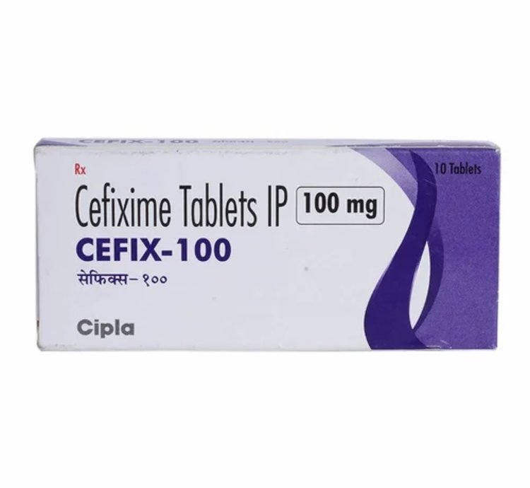 Cefixime Cefix 100 Mg For Bacterial Infections