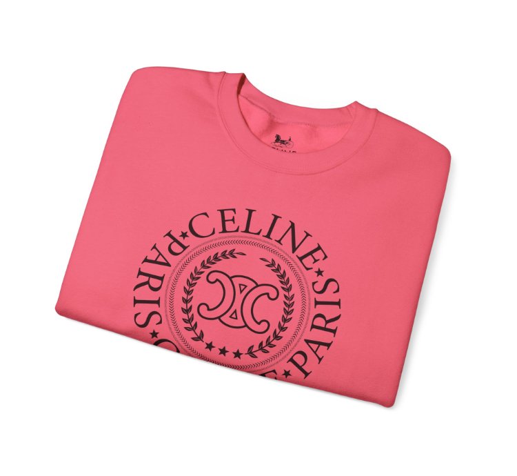 Celine University Pink Sweatshirt - Size Usa